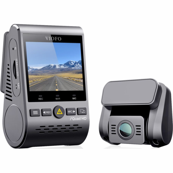 VIOFO A129 PLUS DUO-G 2K + 1080p WiFi, GPS