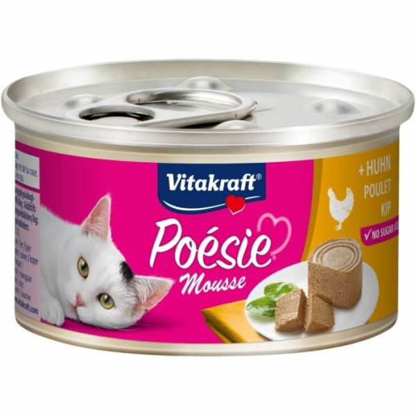 VITAKRAFT Poésie Mousse Chicken - mokré krmivo pro kočky ...