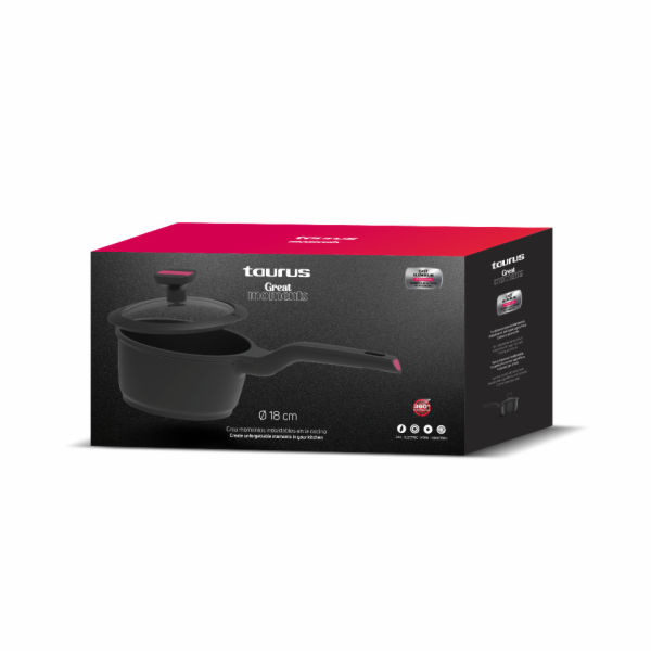 Taurus Great Moments 18 cm kastrol s poklicí KCK3018