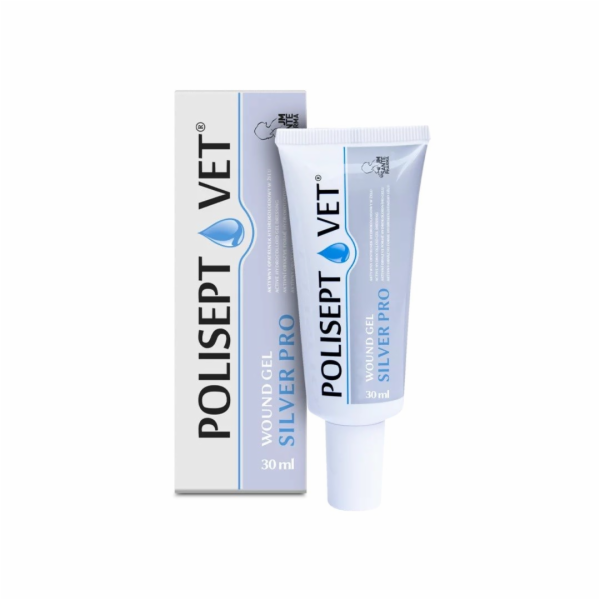 JM SANTE Polisept Vet Wound gel Silver Pro - gelový obvaz...
