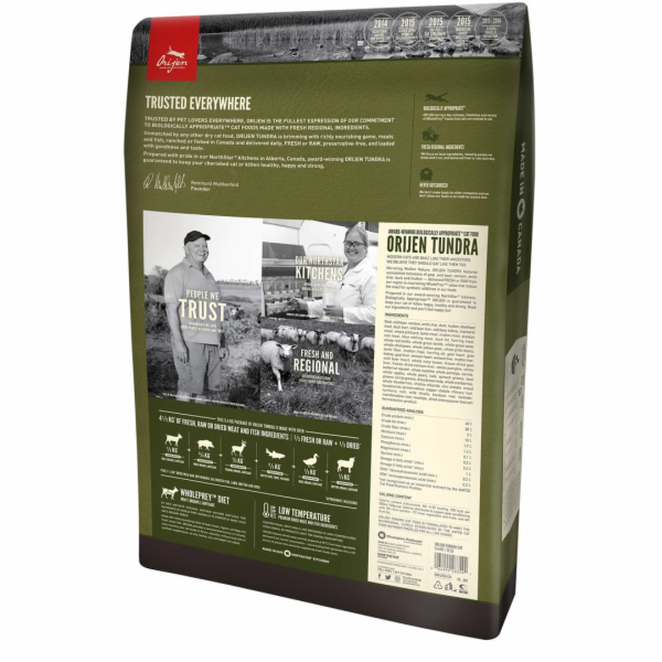 Orijen Tundra suché krmivo pro kočky 340 g Dospělý jedine...