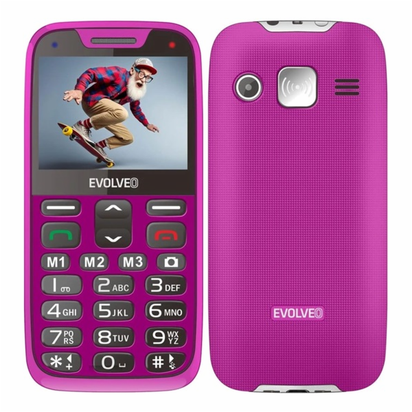 EVOLVEO EasyPhone XR, mobilní telefon pro seniory s nabíj...