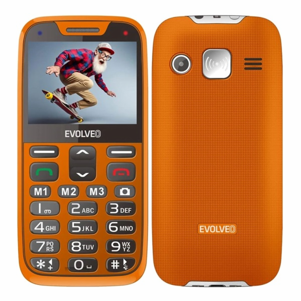 EVOLVEO EasyPhone XR, mobilní telefon pro seniory s nabíj...