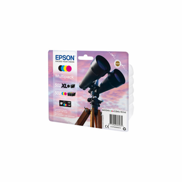 Epson 502XL Multipack - 4-balení - 19.1 ml - Vysoká kapac...