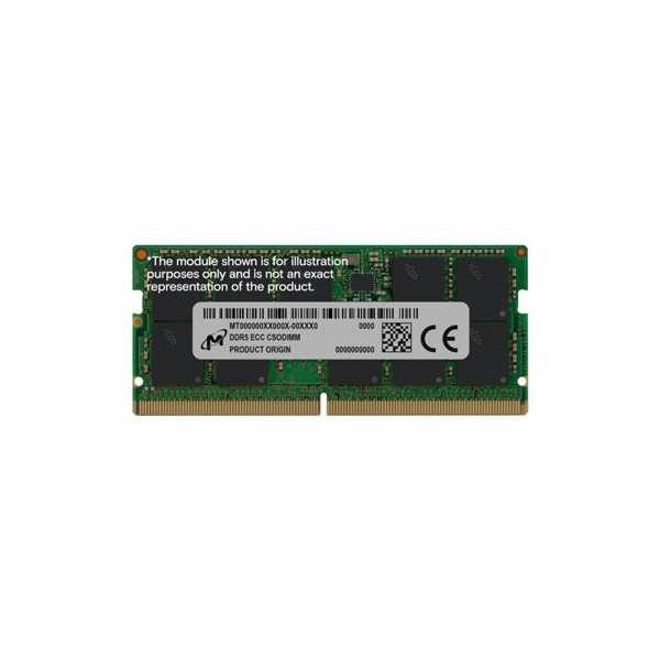 Micron - DDR5 - modul - 32 GB - SO-DIMM 262 pinů - 3200 M...