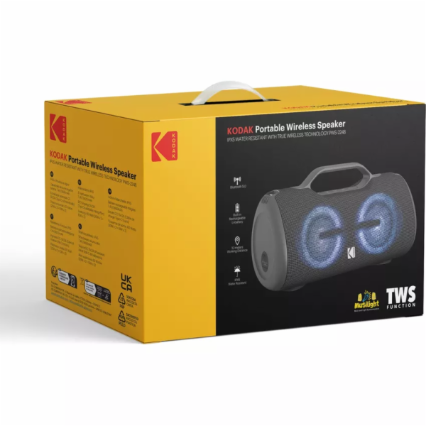Přenosný bezdrátový reproduktor Kodak PWS-2248