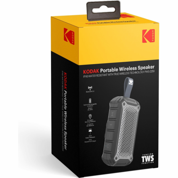 Přenosný bezdrátový reproduktor Kodak PWS-2259