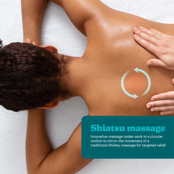 Homedics SP-50H masážní polštář Shiatsu s vyhříváním
