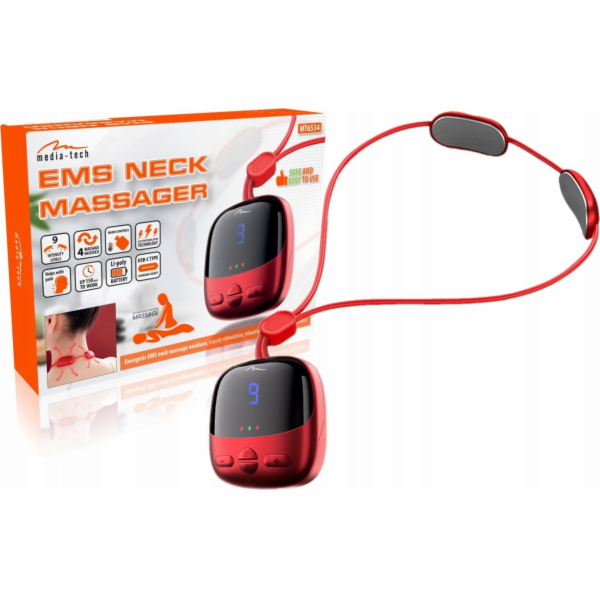 Masážní přístroj na krk Media-Tech MT6534 EMS