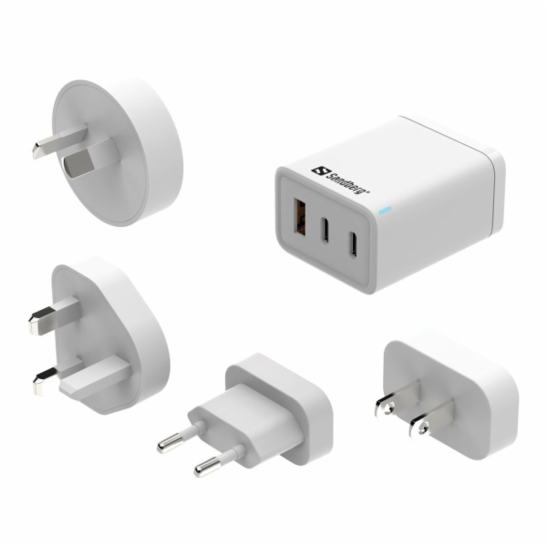 Sandberg 441-59 3v1 TravelCharger EU+UK+US+AUS