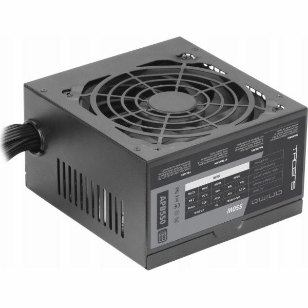 Tacens APB550B napájecí zdroj 550 W 20+4 pin ATX ATX Černá