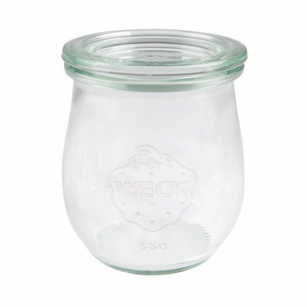 sklenice+víč.220ml (d60)WECK Mini Tulpe-1ks