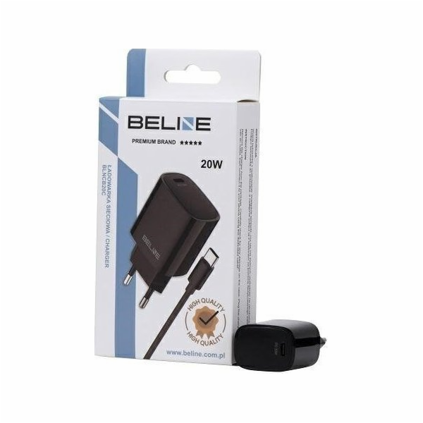 Beline 20W USB-C nástěnná nabíječka + USB-C kabel