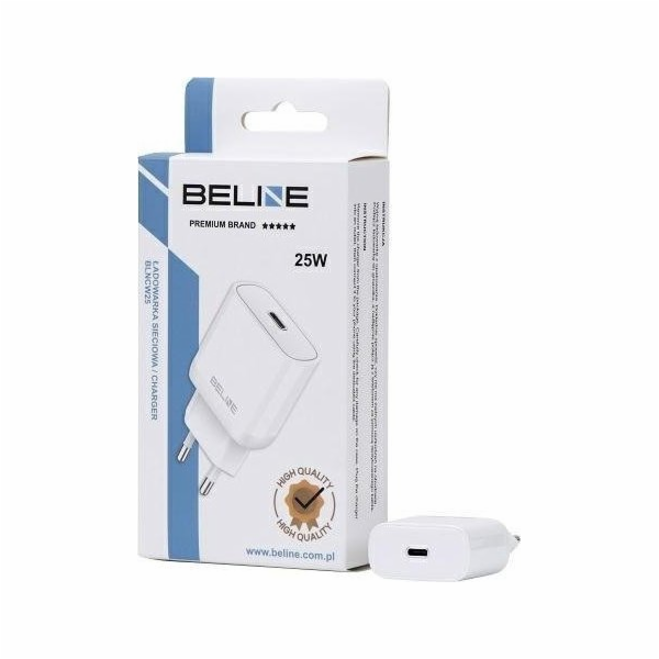 Beline 25W GaN USB-C PD 3.0 nástěnná nabíječka bez kabelu...