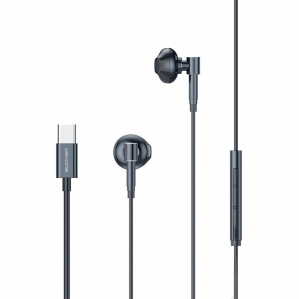 WEKOME Poskvrnit kabelová sluchátka USB-C