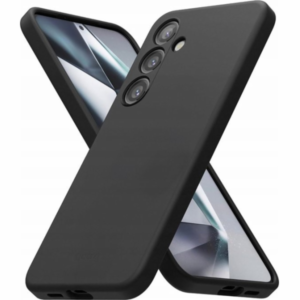 CRONG Barevný kryt Samsung Galaxy S24+ černý