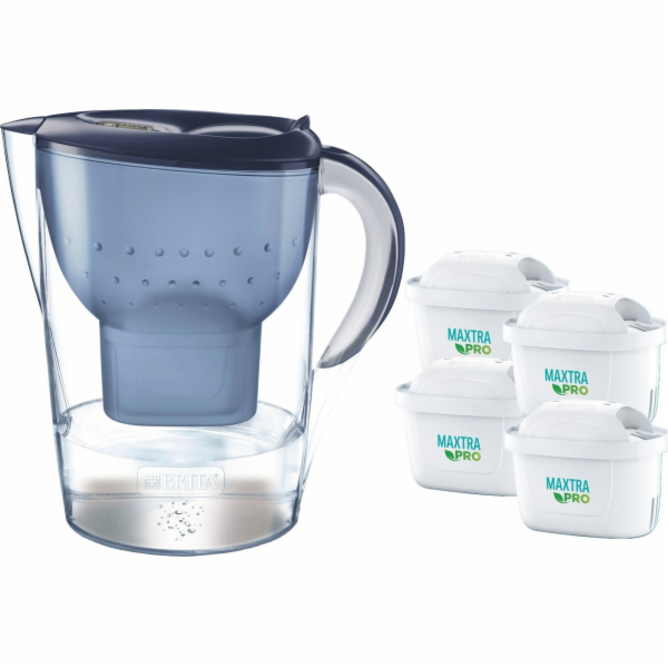 Brita Filtrační konvice Marella XL 3,5 l + 4 patrony Maxt...
