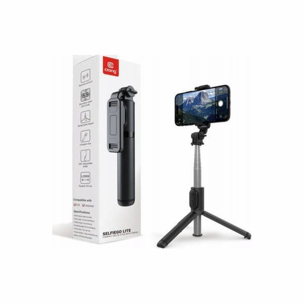 CRONG SelfieGo Compact Bluetooth Selfie Stick stativ (20-...