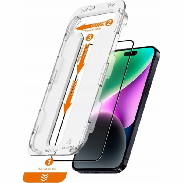 CRONG EasyShield Tempered Glass 2-Pack – iPhone 16e / iPh...