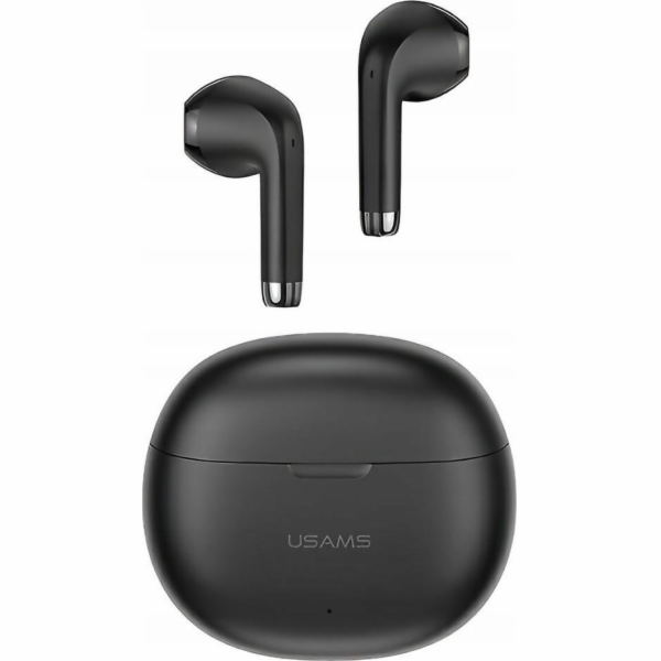 USAMS Sluchátka Bluetooth 5.3 TWS Rhymbo Series Black
