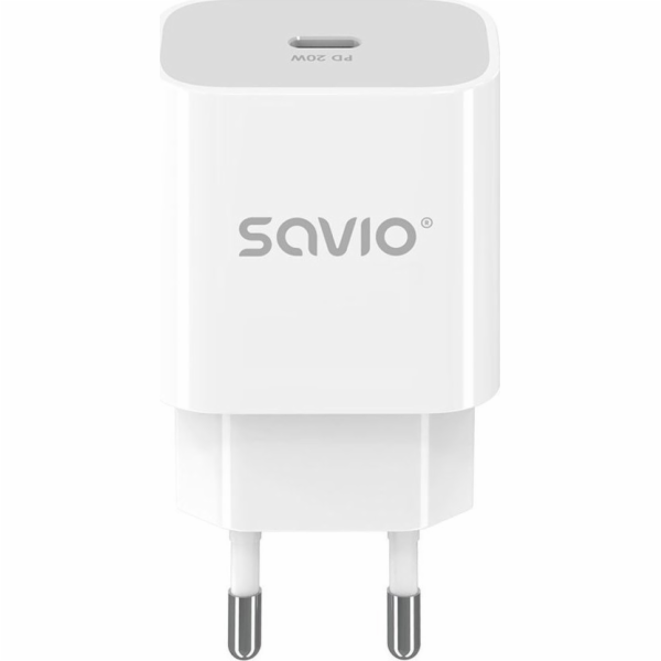 Savio 20W LA-09 USB-C QC, PD 3.0 nástěnná nabíječka