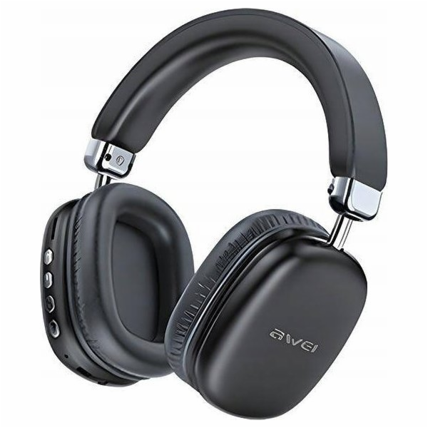 AWEI AT7 Bluetooth sluchátka na uši černá