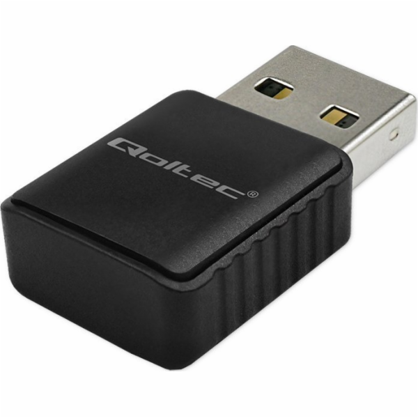 Qoltec Bezdrátový adaptér Ultra rychlý DUAL mini WiFi 2 x...