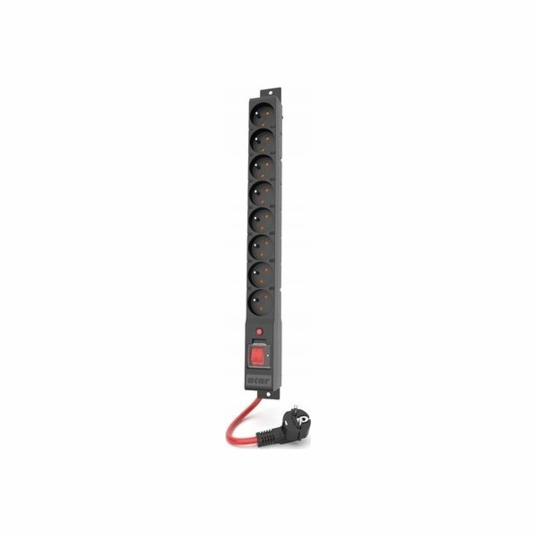 Acar Napájecí lišta R8 POWER 3M 8X 230V PL 16A