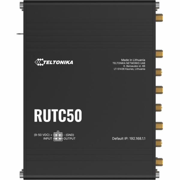 TELTONIKA Router RUTC50 WiFi 6, 5G LTE