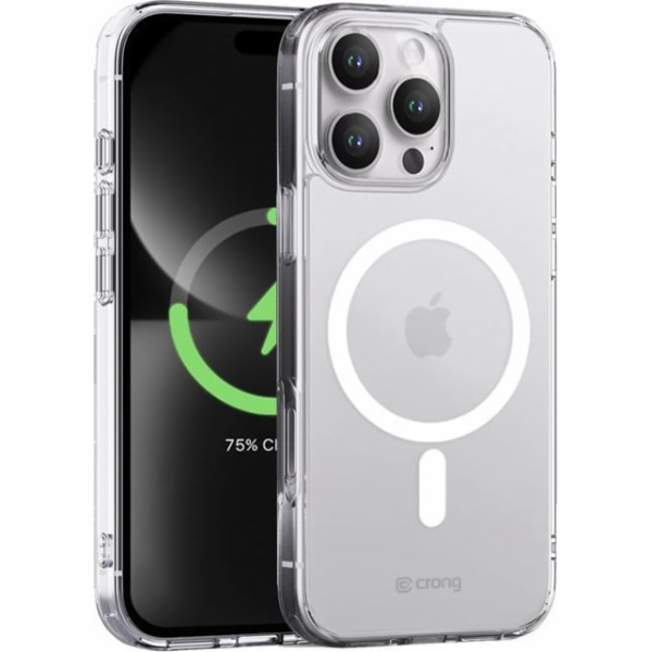CRONG Čirý kryt MAG iPhone 16 Pro MagSafe Case (čirý)