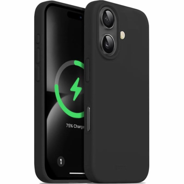 CRONG Magnetický barevný kryt iPhone 16 MagSafe Case (černý)