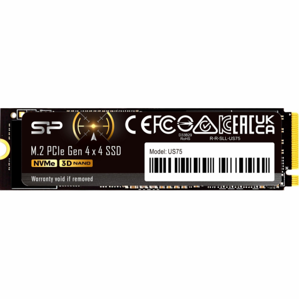 Silicon Power US75 SSD 1TB M.2 PCIe Gen4x4 NVMe 1.4 7000/...