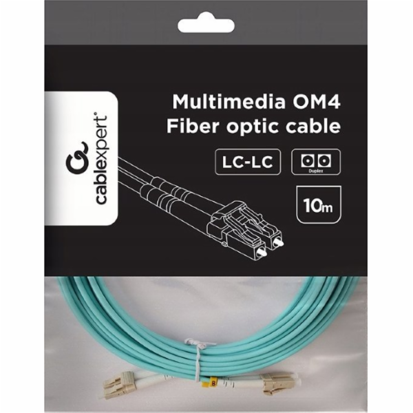 Gembird Multimode duplexní optický kabel OM4 50/125,LC/LC...