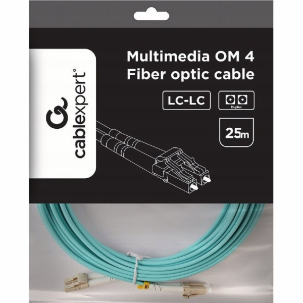 Gembird Multimode duplexní optický kabel OM4 50/125,LC/LC...