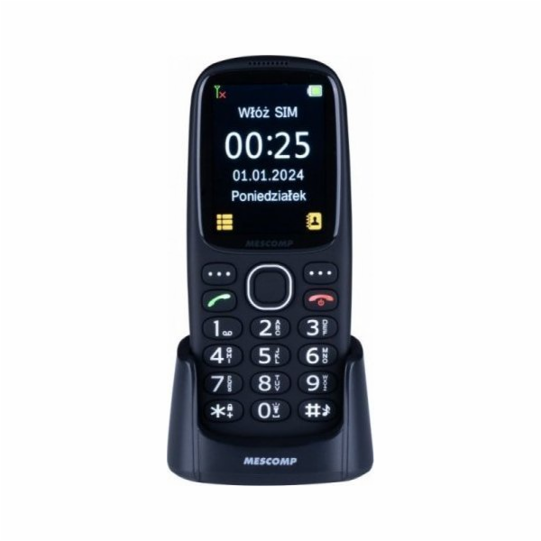 Mesmed Mobilní telefon pro seniory Mescomp MT-166 Edgar E...