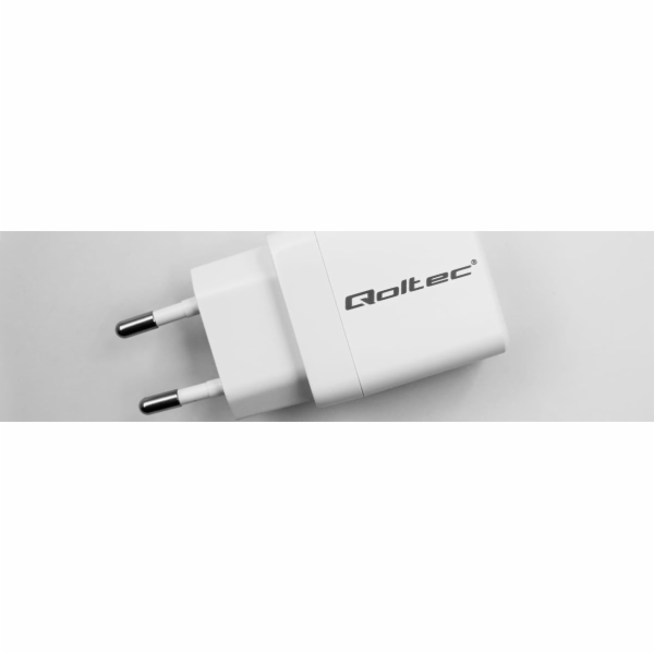 Qoltec 35W GaN nástěnná nabíječka | 5-20V | 1,5-3A | 1xUS...