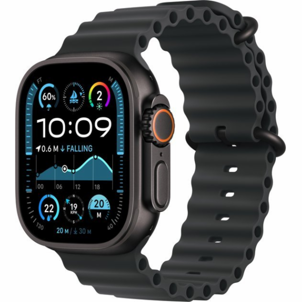 Apple Watch Ultra 2 GPS + Cellular, 49mm černé titanové p...