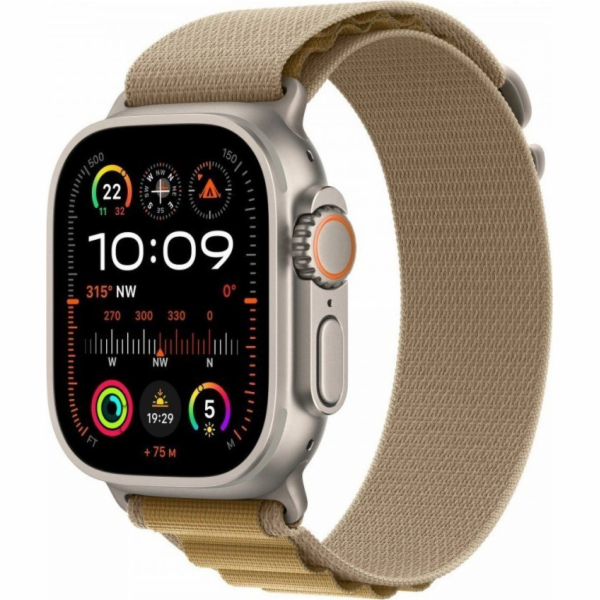 Apple Watch Ultra 2 GPS + Cellular, 49mm přírodní titanov...
