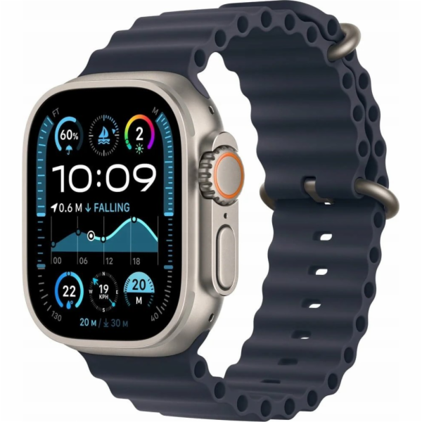 Apple Watch Ultra 2 GPS + Cellular, 49mm přírodní titanov...