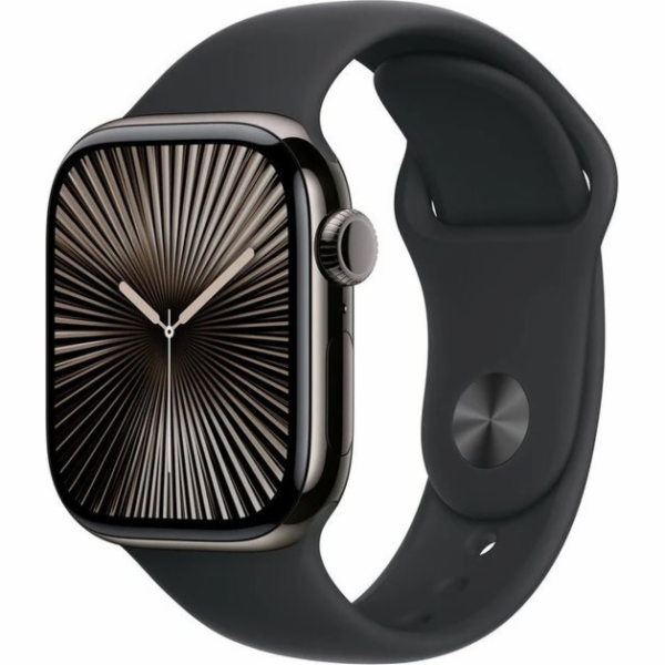 Apple Watch Series 10 GPS + Cellular, 46mm břidlicové tit...