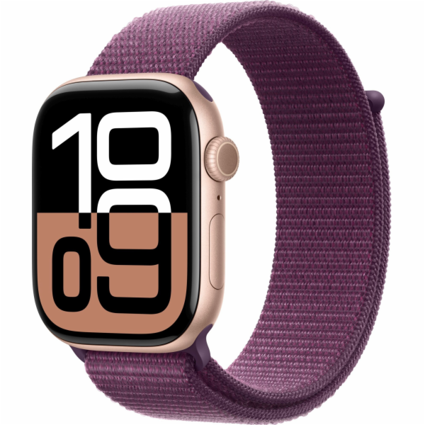 Apple Watch Series 10 GPS, 42mm růžové zlaté hliníkové po...