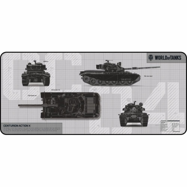 YENKEE Podložka pod myš DEFENDER WT90 - Limitovaná edice ...