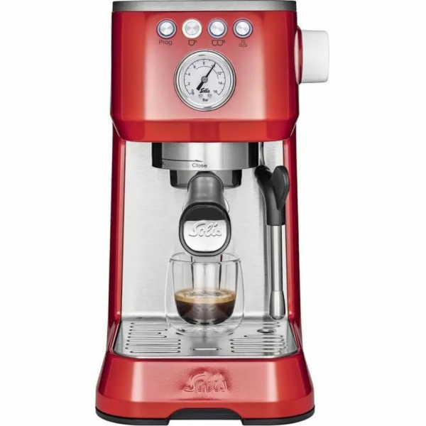 Solis Kávovar na espresso Barista Perfetta Plus červený