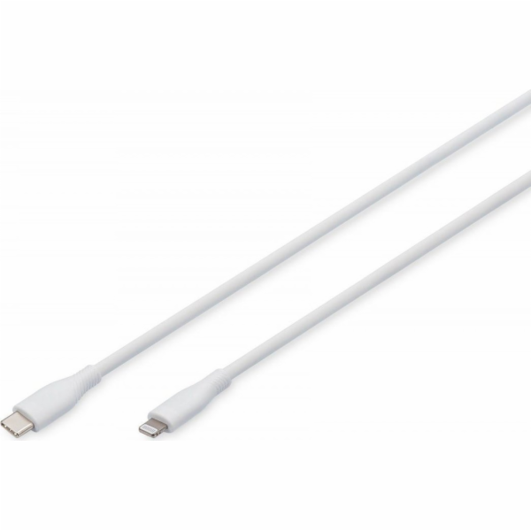 Digitus Silikonový napájecí kabel USB-C – Lightning, USB ...