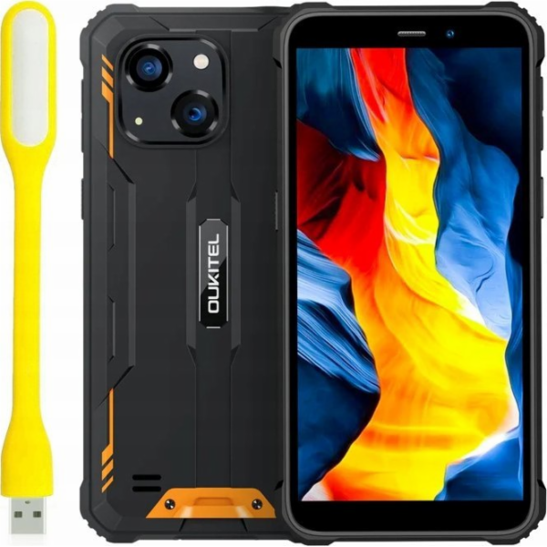 OUKITEL Smartphone G2 6" 4/64GB 6300mAh DualSIM oranžová
