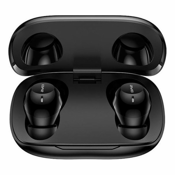 AWEI Sluchátka Bluetooth 5.4 TWS T20 ENC černá