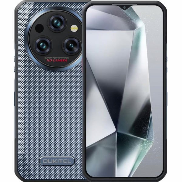 OUKITEL Smartphone WP35S 4G 6/256 GB IP69K šedý