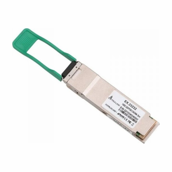 Extralink Modul QSFP28 100 Gb/s, 2 km, Single-Mode, Duple...
