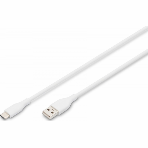 Digitus Silikonový napájecí kabel USB-A - USB-C, USB 2.0 ...