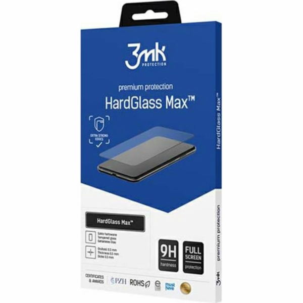 3MK Tvrzené sklo HardGlass Max Samsung A55 5G A556 černé
